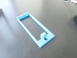 為portabee 3D打印機軸中心夾具