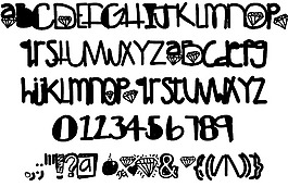 diamondgirl字體