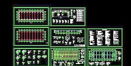 輕型門式剛架電子廠車間施工圖
