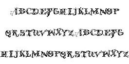 D老現(xiàn)代字體