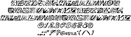 涂鴉字體