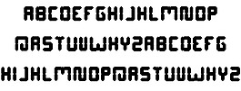 数字哥特字体