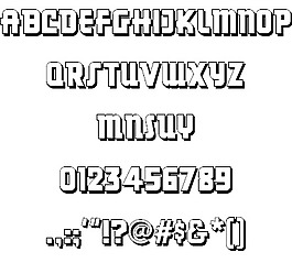 舞圈字体