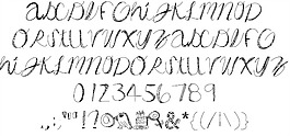 diamondsareforever字體