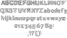 双字体