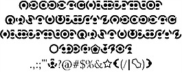 七彩字体