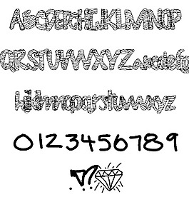diamondlife字體