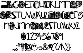 dazedandconfused字体