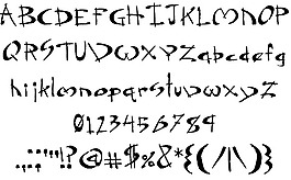 dragonsong字體