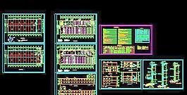 學校浴室開水房建筑施工圖