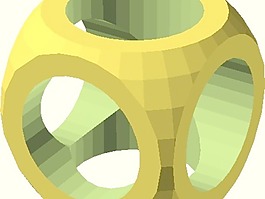 多孔骰子（3D打印測(cè)試）