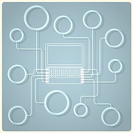 創(chuàng)造性的筆記本電腦