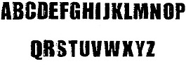 虛擬的字體