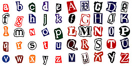 erpressung字體