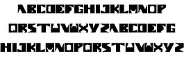 巨大的字體