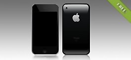 完整的PSD分層iPhone
