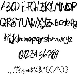 EMO字體