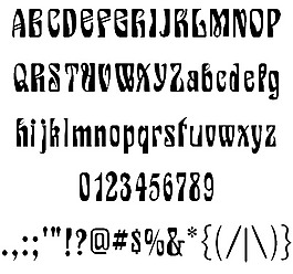 時代的字體