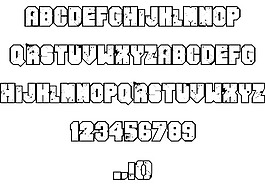 即使天气MoFo字体