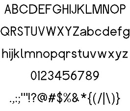 ESL哥特式Unicode字體