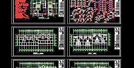 六层住宅给排水设计图