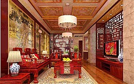 中式客廳沙發(fā)