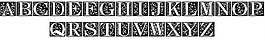 fleurcornercaps字体