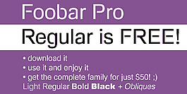 foobar親字體
