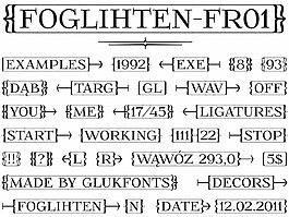 foglihtenfr01字體