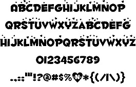 fontdinerdotcom luvable字體