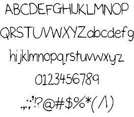新生的字體