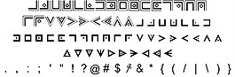 FAM代碼字體