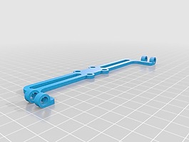 reprappro孟德爾雙風扇支架