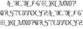 奉承的字体