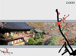 古典風光PPT模板
