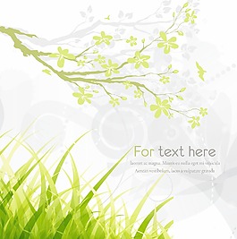 夏季背景矢量插畫