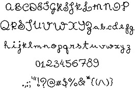 第一級(jí)書(shū)寫(xiě)字體