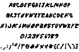 feltcrappydan字體