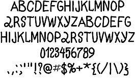 fluffyzine字體