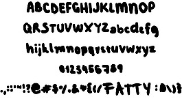 fattywatty字體