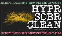 hypersoberclean字體