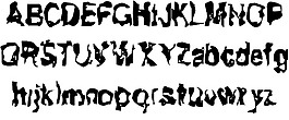 適合眼淚字體