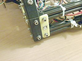 mendelmax B USB連接器的支架