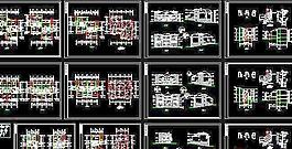 3層山體別墅全套施工圖 16x13