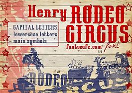 henryrodeocircus_demo字體