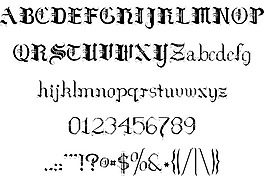 希爾達Sonnenschein字體