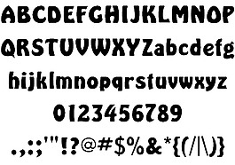 harlequinflf字體