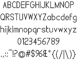 halfmarks字體