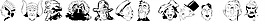 頭1字體