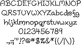 harrowprint字体